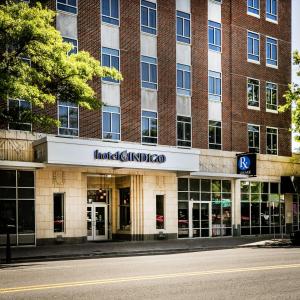 a building with a sign on the front of it at Hotel Indigo - Birmingham Five Points S - UAB, an IHG Hotel in Birmingham