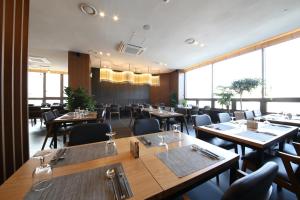 The Mains Hotel的休息区