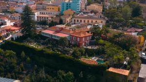 Widok na miasto La Orotava z tego obiektu B&B