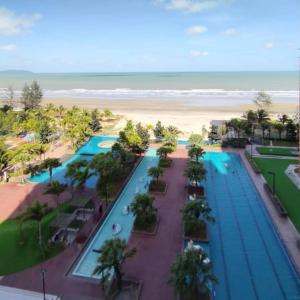 - Vistas aéreas a un complejo con playa en Timurbay by Seascape, en Kuantan