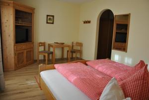 Postel nebo postele na pokoji v ubytování das Luggi Appartements