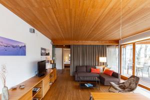 Posedenie v ubytovaní Kronplatz LOFT Bruneck