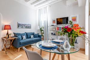 A seating area at Rome as you feel - Grotta Pinta apartments