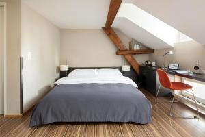 Voodi või voodid majutusasutuse Altstadt Hotel toas