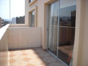 Balkoni atau teres di Hotel Continental Lima