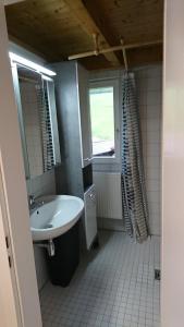 Koupelna v ubytování Traumhafte Ferienwohnung mit Pool