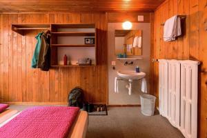 Et badeværelse på Hotel Alpenblick