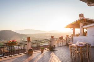 Nespecifikovaný výhled na hory nebo výhled na hory při pohledu z bed and breakfast