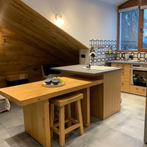 Køkken eller tekøkken på Silver Box Pamporovo