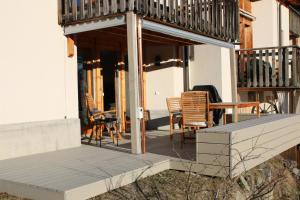 Balkón nebo terasa v ubytování Mountain Suite