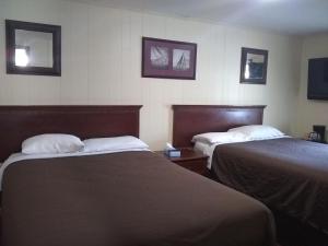 Cama o camas de una habitación en Green Valley Motel Williamstown