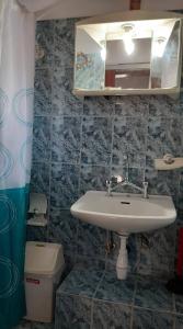 Kúpeľňa v ubytovaní Minoa sea rooms