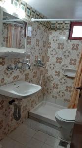 Kúpeľňa v ubytovaní Minoa sea rooms