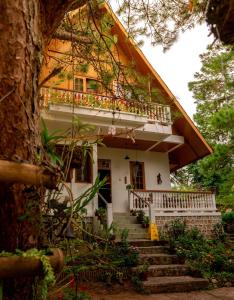 Budova, kde se bed and breakfast nachází