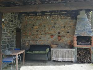 Posezení v ubytování Casa da Lomba