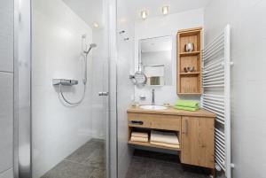 Koupelna v ubytování Hotel Weinbauer