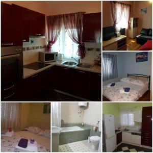 Kuchyň nebo kuchyňský kout v ubytování Villa Senka