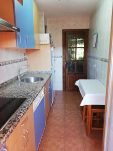 Kjøkken eller kjøkkenkrok på Casa Rural Las Condesas