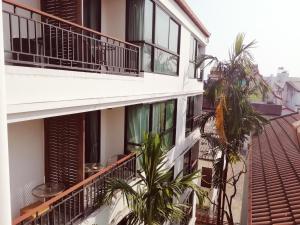 Balcony o terrace sa Mandala House, Chiang Mai