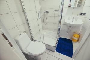Kúpeľňa v ubytovaní Zacisze Leśne nad Pilicą
