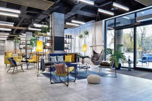 Posezení v ubytování Hotel Arche Geologiczna
