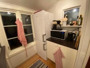 Kuchyň nebo kuchyňský kout v ubytování Cottage - Majviken