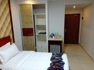 Postel nebo postele na pokoji v ubytování seven7days hotel