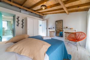 Posteľ alebo postele v izbe v ubytovaní Dimitrios Residence Old Town Rethymno