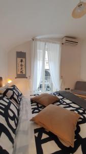 A bed or beds in a room at FraBa Apartment
