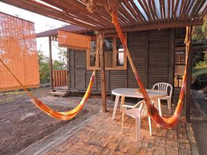 Patio nebo venkovní prostory v ubytování Eco-Cabañas Altozano Nimaima