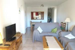 A television and/or entertainment centre at Apartamento Jardines