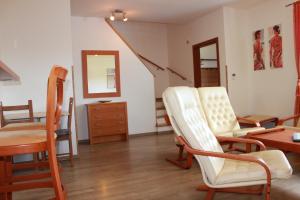 Posezení v ubytování Holiday House - Blue Antik 101 Lipno Home