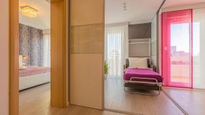 Кровать или кровати в номере Apartment Split
