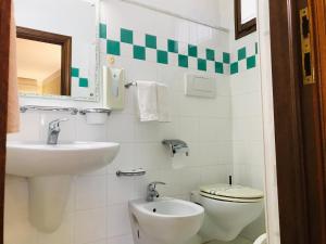 Koupelna v ubytování B&B Franceschi