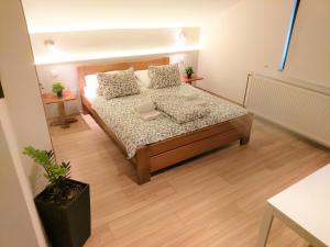 Postel nebo postele na pokoji v ubytování 16 Lakes Rooms