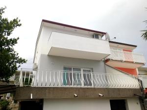 Balkón nebo terasa v ubytování Villa Dora Crikvenica ##