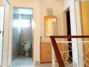 Koupelna v ubytování Villa Dora Crikvenica ##