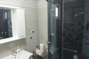 Koupelna v ubytování Villa Dora Crikvenica ##