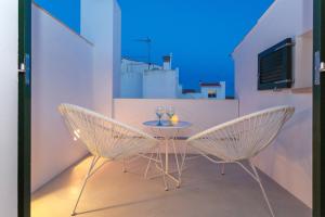 A balcony or terrace at Hotel S'Estil-let