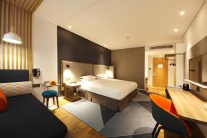 Postel nebo postele na pokoji v ubytování Holiday Inn Express Hefei Shushan by IHG + 37 fotografií