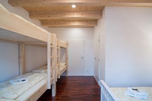 Posteľ alebo postele v izbe v ubytovaní Apartmány Habánská, celý dům