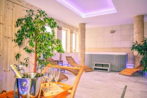 Istumisnurk majutusasutuses Hotel Churáňov