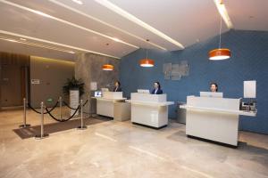 Vstupní hala nebo recepce v ubytování Holiday Inn Express Hefei Shushan by IHG