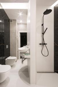 Kúpeľňa v ubytovaní Rakowicka Top Apartaments Superior