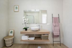 Kúpeľňa v ubytovaní Villa Sandra solo familias