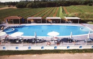 Bazén v ubytování Lintzi Hotel nebo v jeho okolí