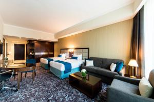 Atpūtas zona naktsmītnē Golden Tulip Doha Hotel