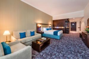 Atpūtas zona naktsmītnē Golden Tulip Doha Hotel