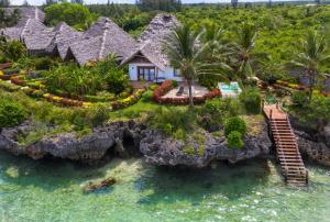
Een luchtfoto van Fruit & Spice Wellness Resort Zanzibar
