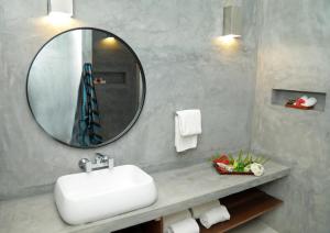 Koupelna v ubytování Eva Lanka Hotel - Beach & Wellness